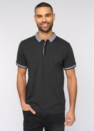 Bewley & Rich Charcoal Marl Eastbrook Polo