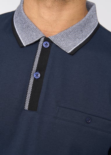 Bewley & Rich Navy Eastbrook Polo