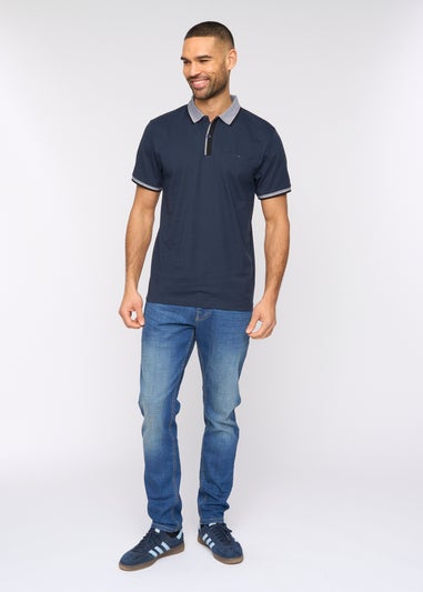 Bewley & Rich Navy Eastbrook Polo
