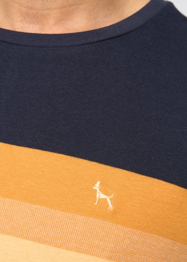 Bewley & Rich Navy/Orange Kemble T-Shirt