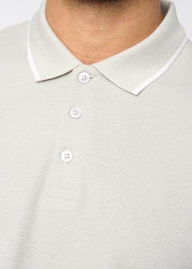 Bewley & Rich Light Grey Elverton Polo