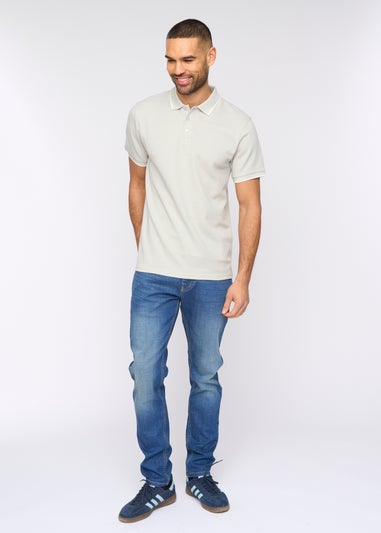 Bewley & Rich Light Grey Elverton Polo