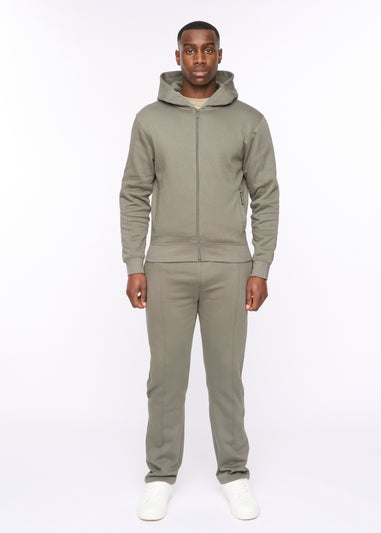Duck & Cover Green Slate Chemtars Zip Thru Hoodie