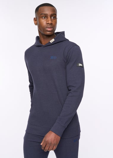 Duck & Cover Dark Navy Hannings Hoodie