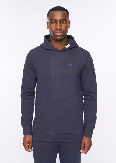 Duck & Cover Dark Navy Hannings Hoodie