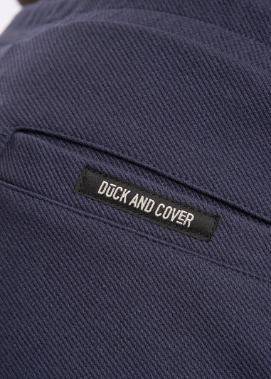Duck & Cover Dark Navy Hannings Jog Shorts