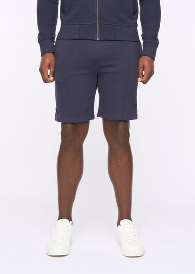 Duck & Cover Dark Navy Hannings Jog Shorts