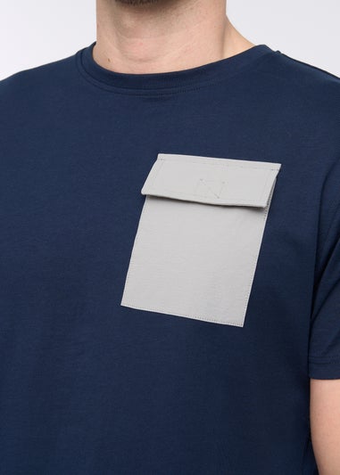 Duck & Cover Navy Limatar T-Shirt