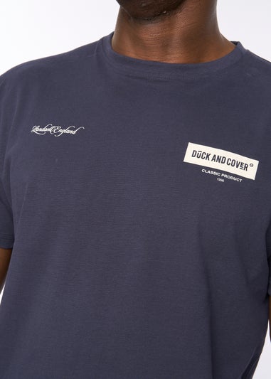 Duck & Cover Navy Mersak T-Shirt