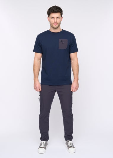 Duck & Cover Navy Puretor Pants