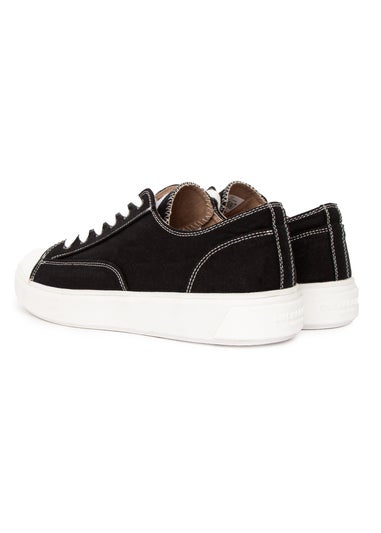 Duck & Cover Black Nesta Trainers