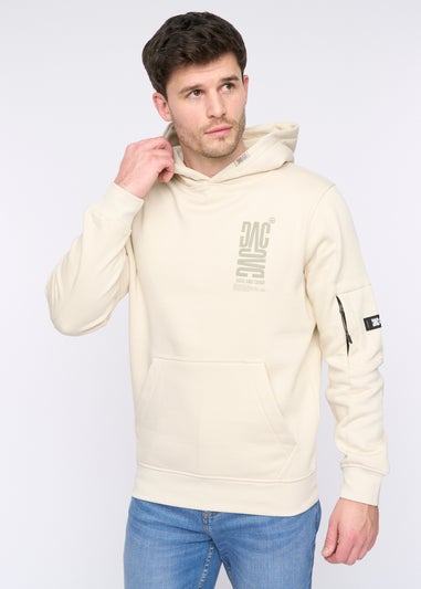 Duck & Cover Light Sage Tremake Hoodie