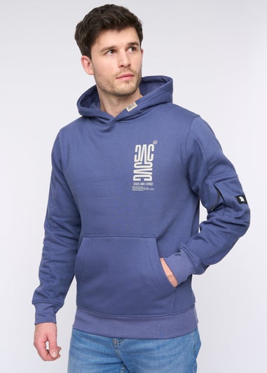 Duck & Cover Navy Tremake Hoodie