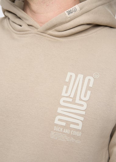 Duck & Cover Light Pebble Tremake Hoodie