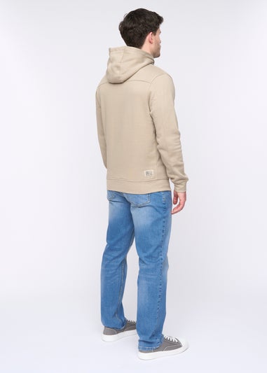 Duck & Cover Light Pebble Tremake Hoodie