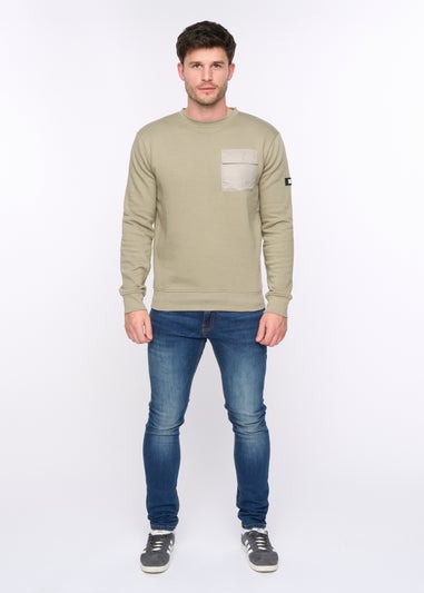 Duck & Cover Sage Trenforth Crew Sweat