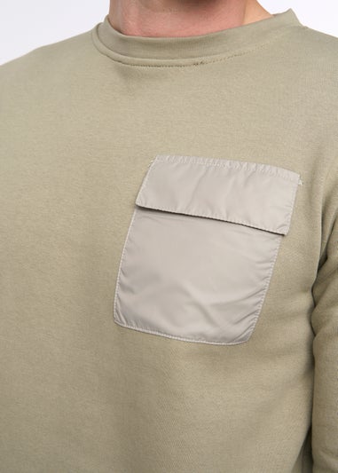 Duck & Cover Sage Trenforth Crew Sweat