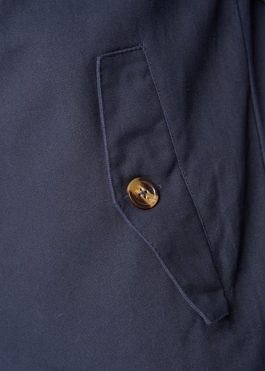 Bewley & Rich Navy Dartmoore Harrington Twill Jacket