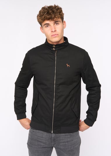 Bewley & Rich Black Tavistock Harrington Jacket