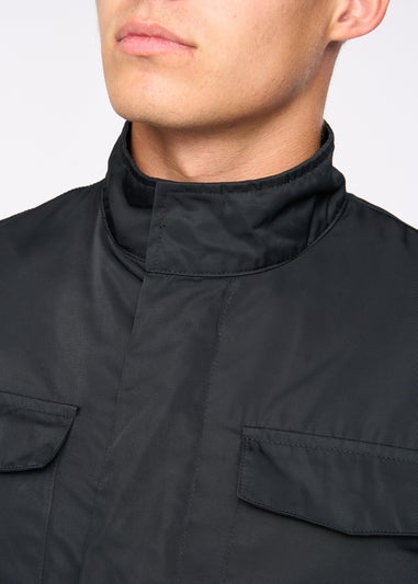 Bewley & Rich Black Bainbridge Utility Jacket
