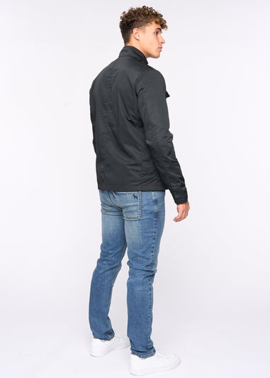 Bewley & Rich Black Bainbridge Utility Jacket