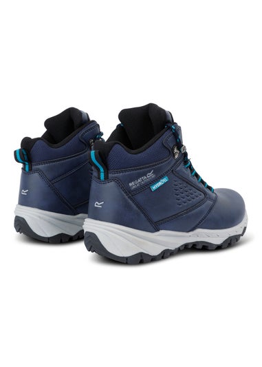 Regatta Navy Exotic Plume Amble Water Repellent Walking Boots