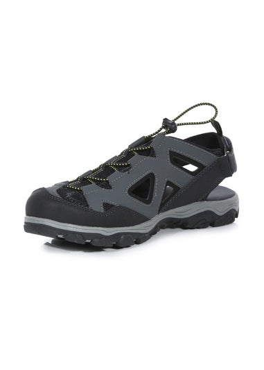 Regatta Briar Bright Grey Black Kiwi Westshore 3 Sandals