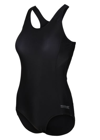 Regatta Black Active II Quick Dry Swimsuit