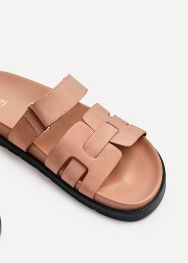 Linzi Essential Dusky Pink Slip On Sandal