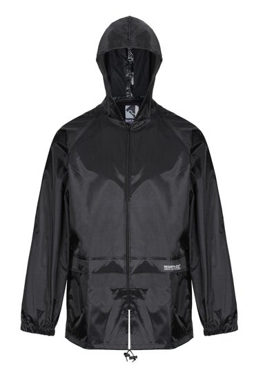 Regatta Black Adult Stormbreak Waterproof Hydrofort Jacket