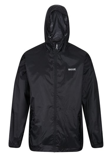 Regatta Black Pack It III Waterproof Breathable Isolite Jacket