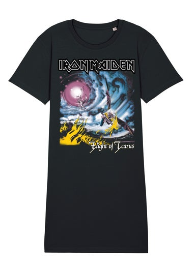 Iron Maiden Icarus Black Music Nightdress