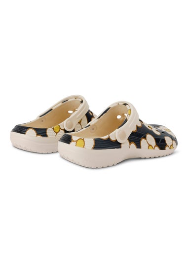 Regatta Spinning Flower Black Orla Clogs