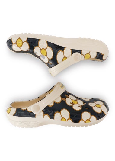 Regatta Spinning Flower Black Orla Clogs