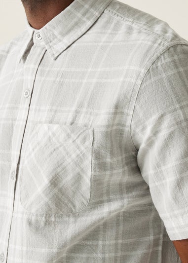 Regatta Silver Grey Check Loran Shirt