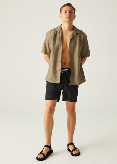 Regatta Black Mackleyna Swim Shorts