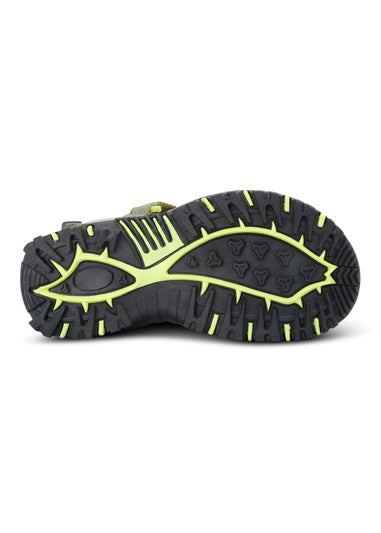 Regatta Nephrite Green Wild Lime Kids Blaze Sandals