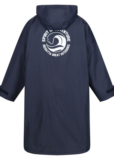 Regatta Navy/Orange Lining Changing Waterproof Hydrofort Robe