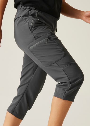 Regatta Seal Grey Chaska III Water Repellent Capri