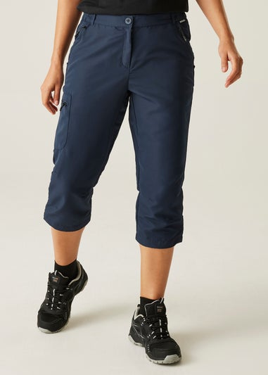 Regatta Navy Chaska III Water Repellent Capri