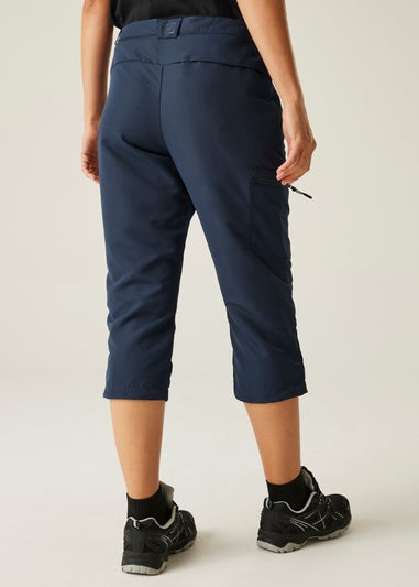 Regatta Navy Chaska III Water Repellent Capri