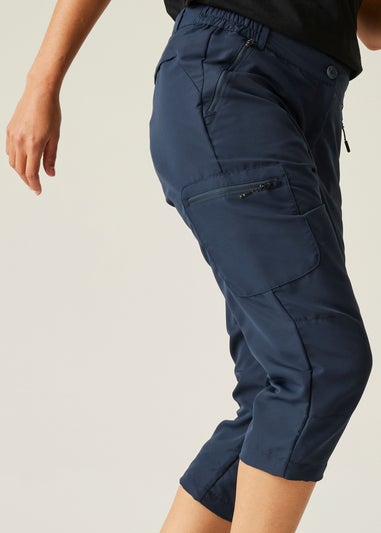 Regatta Navy Chaska III Water Repellent Capri