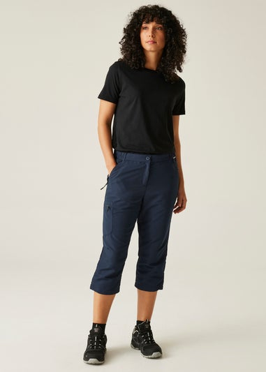 Regatta Navy Chaska III Water Repellent Capri