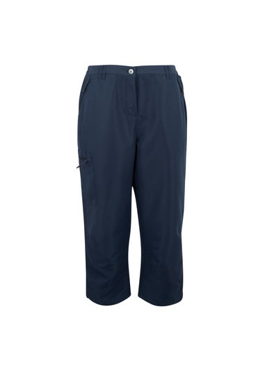Regatta Navy Chaska III Water Repellent Capri