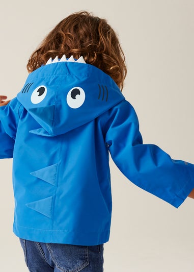 Regatta Hawaiian Azure Blue Kids Animal Lightweight Hydrofort Jacket (6 Months - 6 Years)