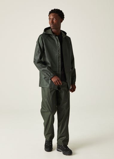 Regatta Dark Olive Adult Stormbreak Waterproof Hydrofort Overtrousers