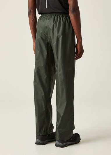 Regatta Dark Olive Adult Stormbreak Waterproof Hydrofort Overtrousers