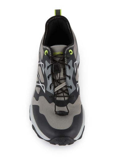 Regatta Grey/Black Lime Blaze Water Repellent Trainers