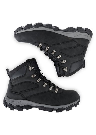 Regatta Black Holcombe Classic Waterproof Breathable Isotex Walking Boots