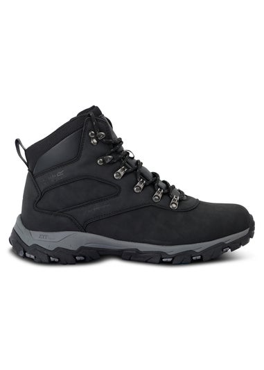 Regatta Black Holcombe Classic Waterproof Breathable Isotex Walking Boots